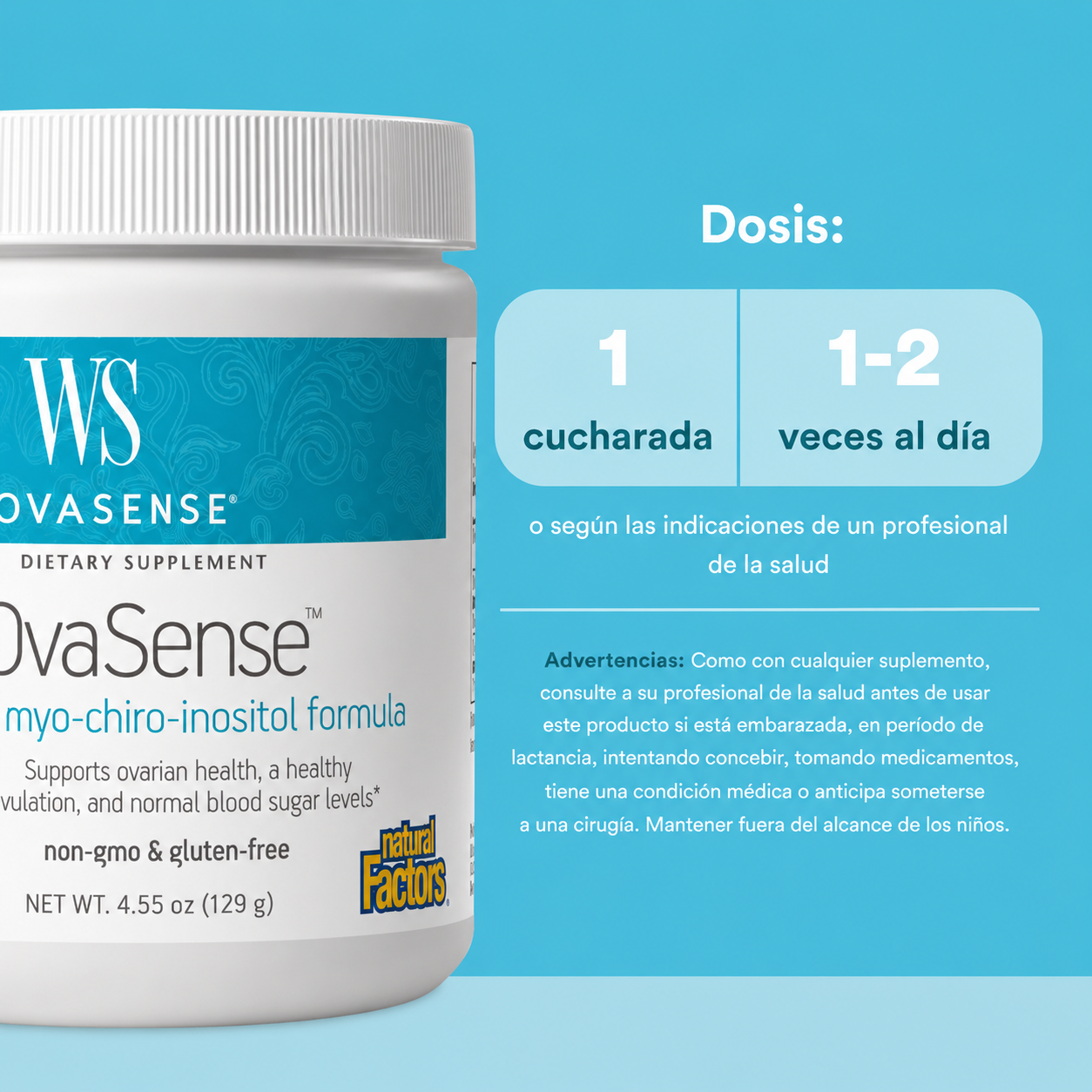 WomenSense® OvaSense™ 4.55 oz, Natural Factors