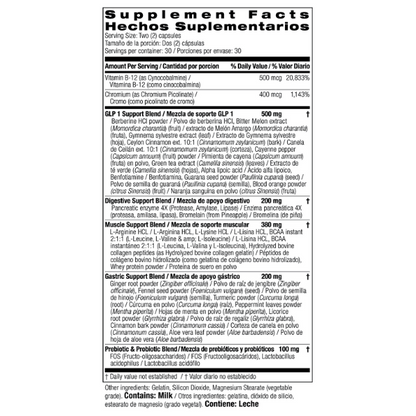 GLP-1 Salud Digestiva (60 caps), Bio Nutrition