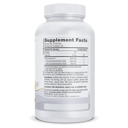 ProEPA Xtra™ EPA 1060 mg DHA 260 mg (120 softgels), Nordic Naturals