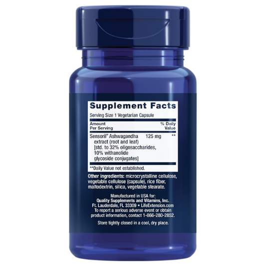 Ashwagandha optimizada (60 vcaps) / Optimized Ashwagandha (60 vcaps)