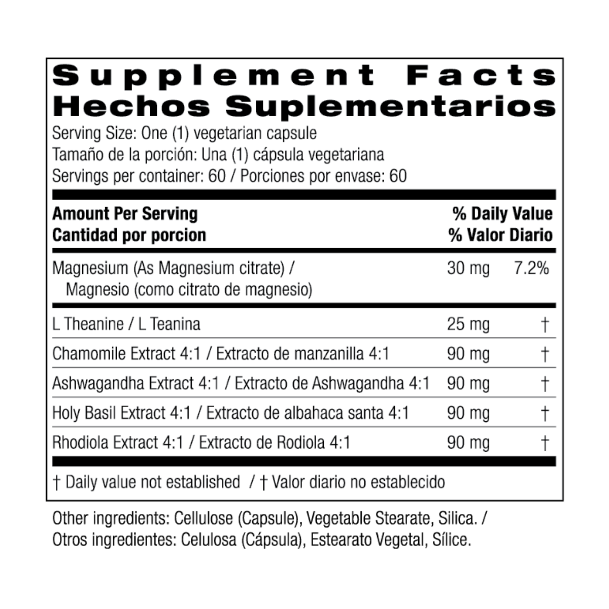 Bienestar Emocional, (60 Capsulas), Bio Nutrition