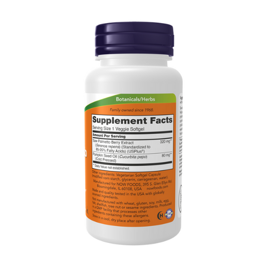 Extracto de Saw Palmetto 320 mg (90 Veg Softgels)/ Saw Palmetto Extract 320 mg