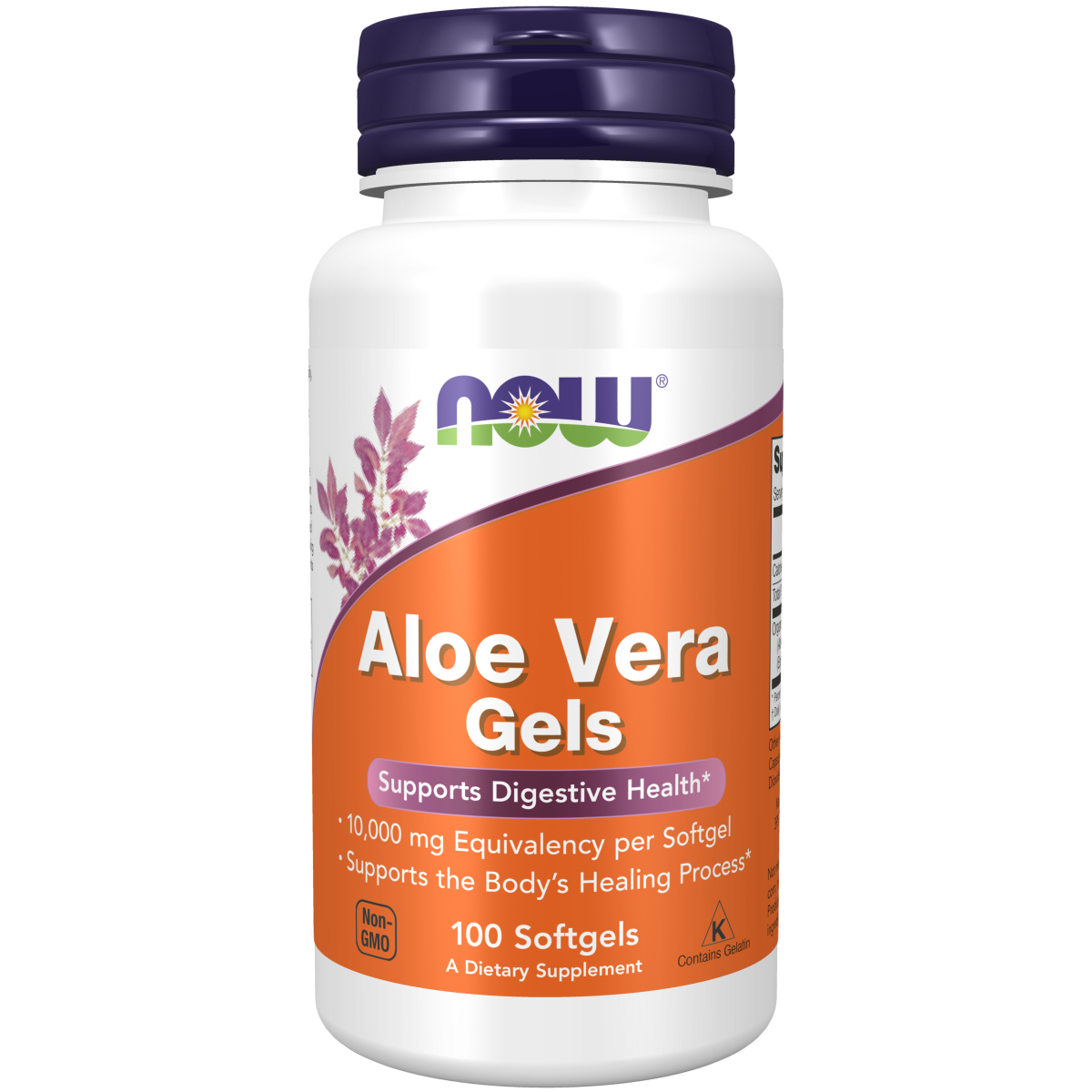 Aloe Vera 10,000 mg (100 Softgels)