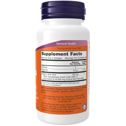 Aloe Vera 10,000 mg (100 Softgels)