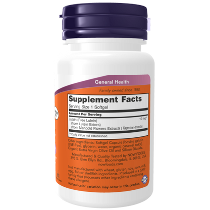 Luteína 10 mg / Lutein 10 mg (120 Softgels)