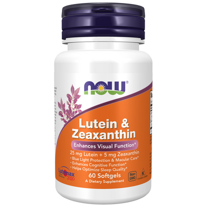Luteína y Zeaxantina / Lutein & Zeaxanthin 60 SGELS