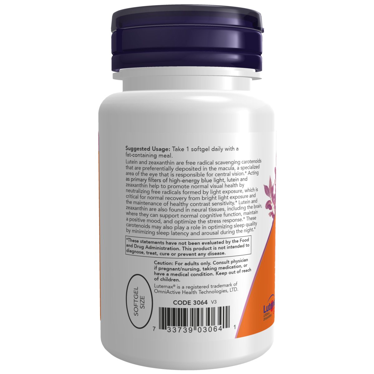 Luteína y Zeaxantina / Lutein & Zeaxanthin 60 SGELS