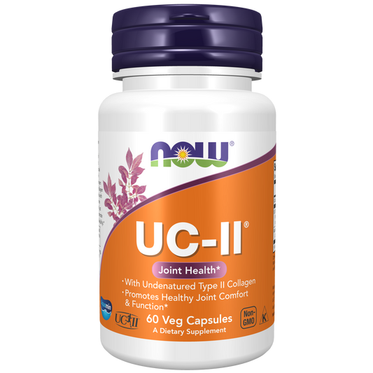UC-II® Tipo II Colágeno 40mg (60 Veg Caps) / UC-II® Type II Collagen Veg Capsules