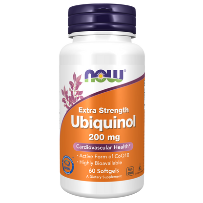 Ubiquinol, extra potente de 200 mg (60 capsulas blandas) / Ubiquinol, Extra Strength 200 mg (60 Softgels)