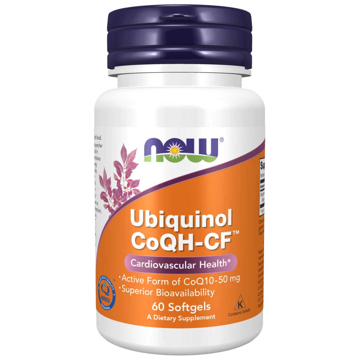 Ubiquinol CoQH-CF™ 60 capsulas gel.