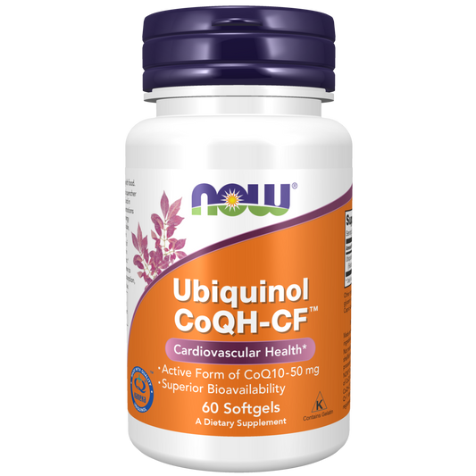 Ubiquinol CoQH-CF™ 60 capsulas gel.