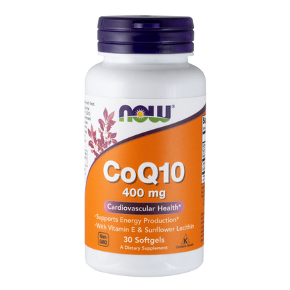 CoQ10 400 mg (30 Softgels) capsulas blandas