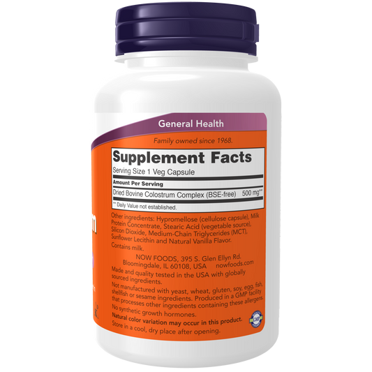 Colostrum 500 mg (120 Veg Caps)
