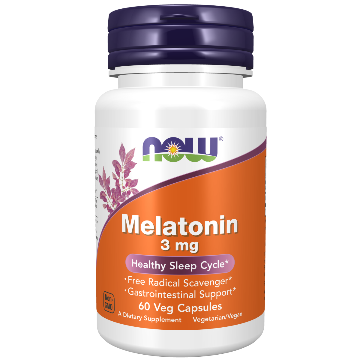 Melatonina 3mg  (60 VegCaps)/ Melatonin 3 mg