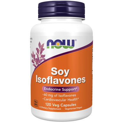 Soy Isoflavones 60 mg 120 Veg Capsules