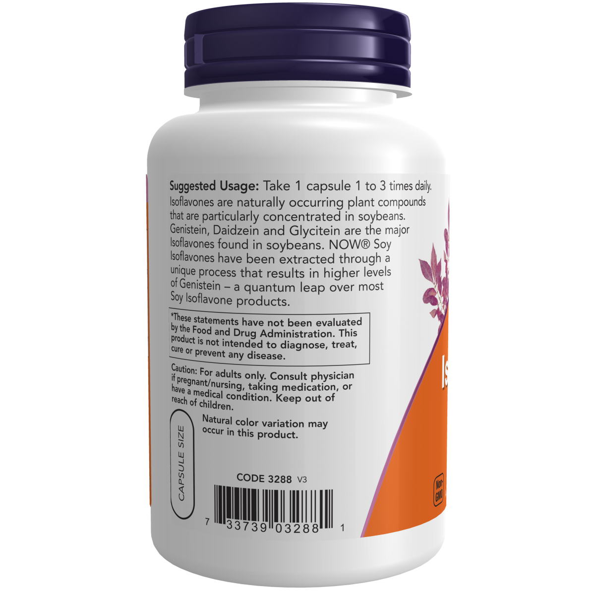 Soy Isoflavones 60 mg 120 Veg Capsules