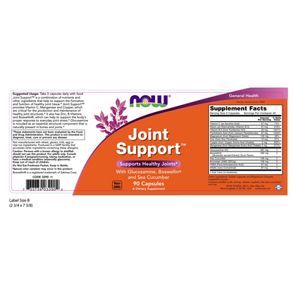 Cápsulas de Apoyo Articular  (90 Caps)/ Joint Support Capsules