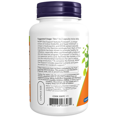 Apoyo Dietético 120 Veg Caps  / Diet Support 120 Veg Capsules
