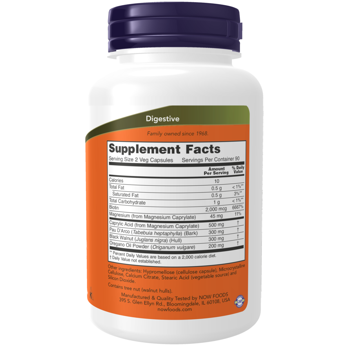 Candida Support 180 Veg Capsules