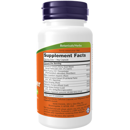 Virility Power para hombres  (60 Veg Caps)/Men's Virility Power