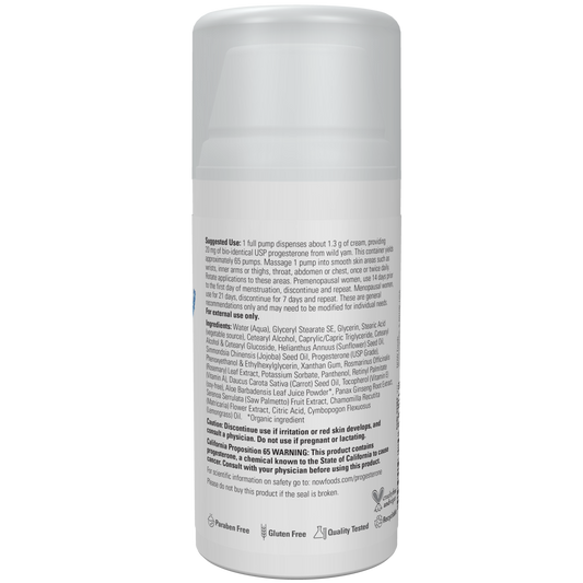 Crema para Piel con Progesterona 3 oz (85 gr) /Progesterone from Wild Yam Balancing Skin Cream