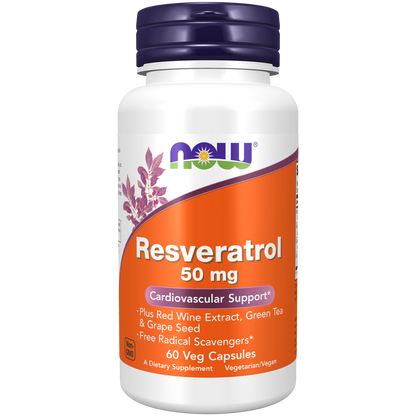 Resveratrol 50 mg (60 VCAPS)