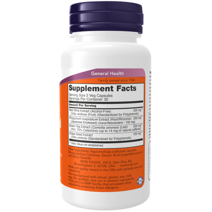 Resveratrol 50 mg (60 VCAPS)