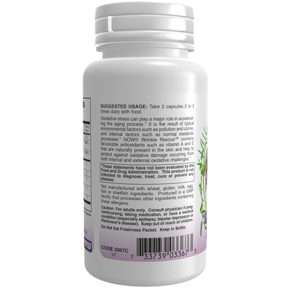 Rescate Antiedad (60 Veg Caps)/ Wrinkle Rescue