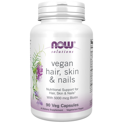 Cabello, Piel y Uñas (90 VegCaps) / Hair, Skin & Nails