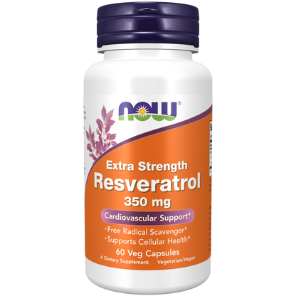 Resveratrol Extra Fuerte 350 mg (60 veg caps)