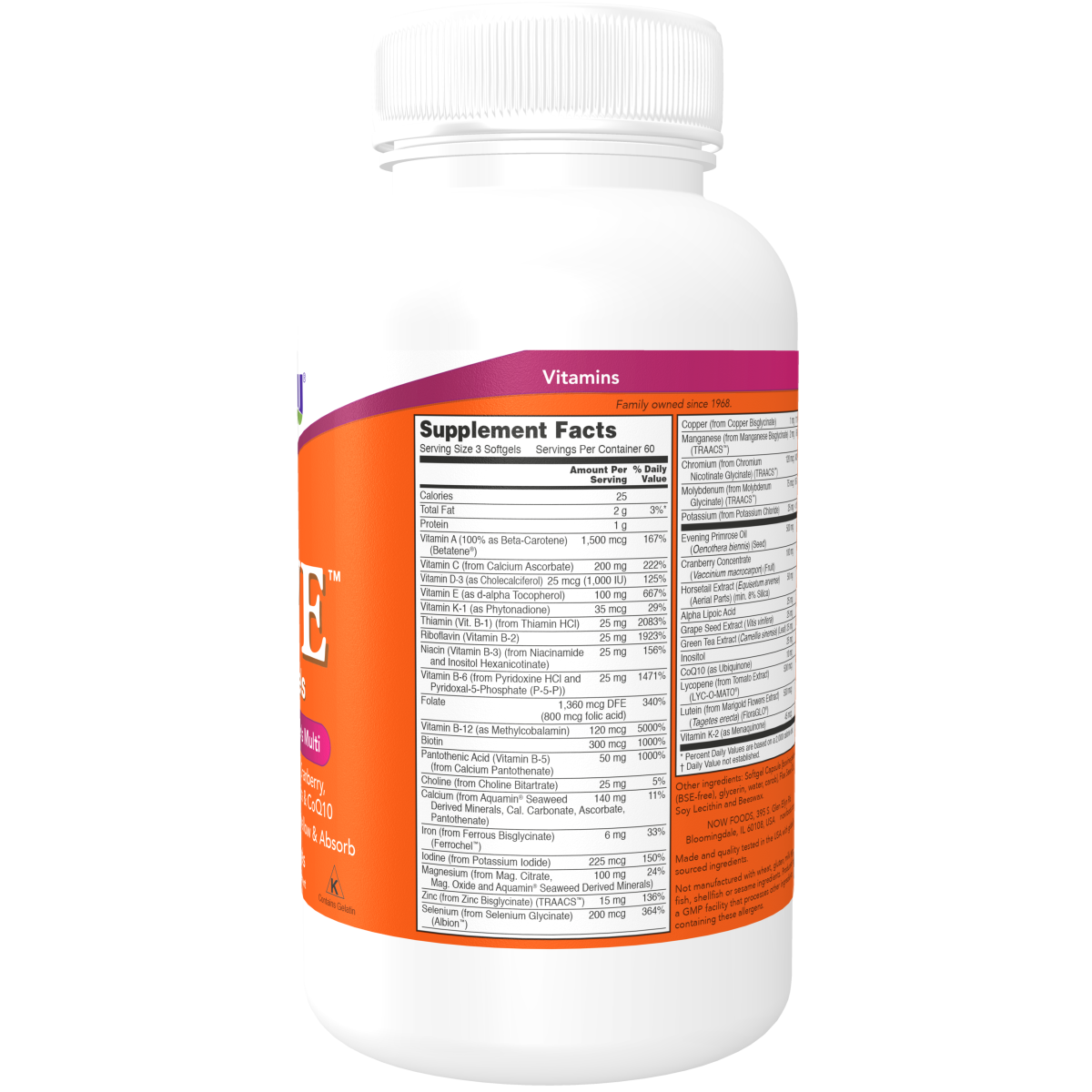 Eve™ Women's Multiple Vitamin 180 Softgels/ Multivimanina para mujeres