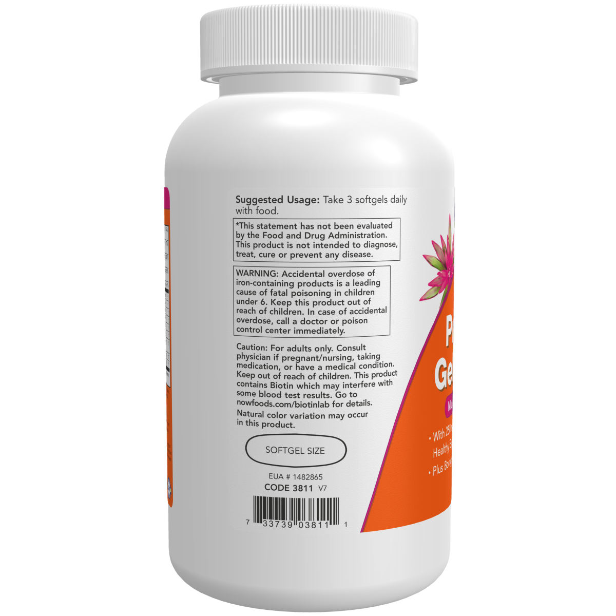 Prenatal + DHA 250mg (180 SOFTGELS)