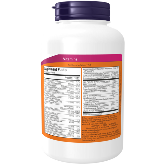ADAM™ Men's Multiple Vitamin 120 Tablets/ Multi Vitaminas Para Hombres