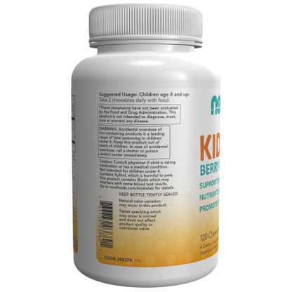 Multivitaminas Niños Berry Blast (120 Chew) / Kid Vits Berry Blast Chewables