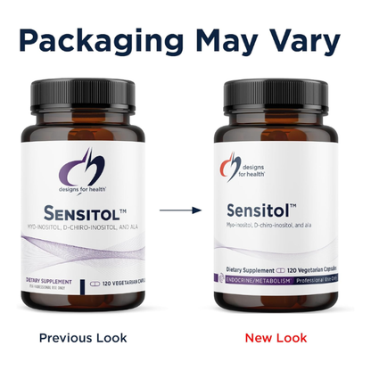 Myo & DChiro Inositol Sensitol™, Insulina (120 veg caps), Designs for Health