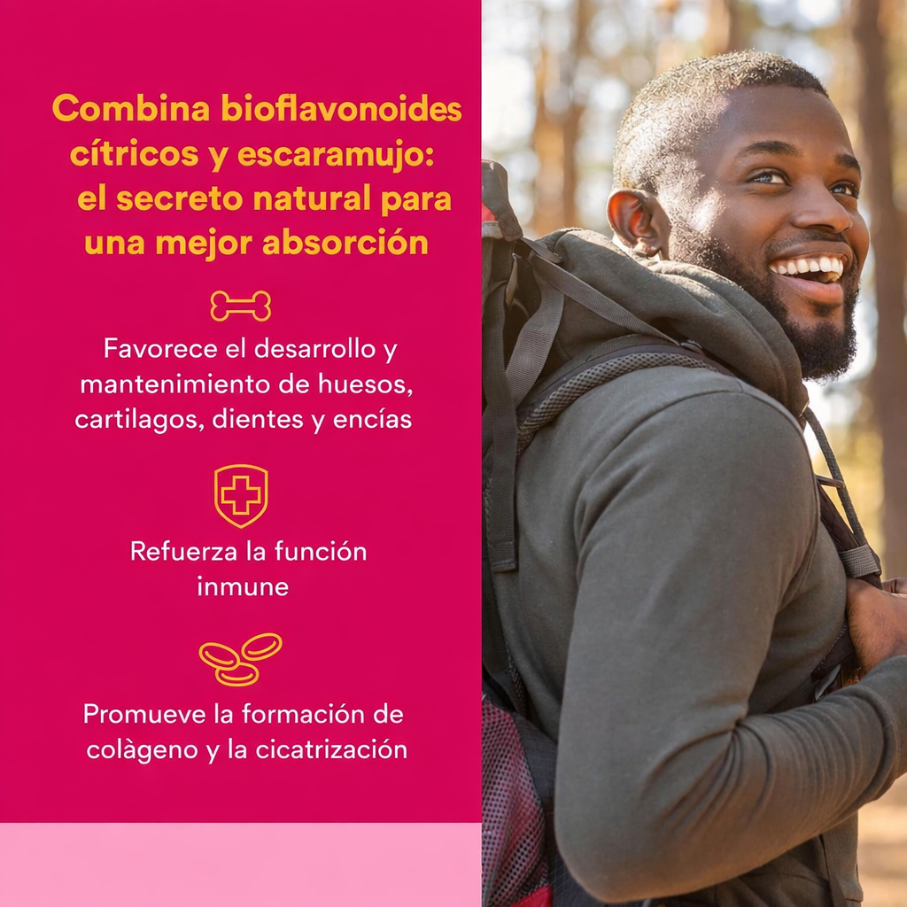 Vitamina C 1,000 mg Lanzamiento Cronometrado 90 tab, Natural Factors