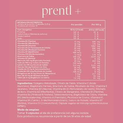 Prentl+ (90 caps), Reset Wellness