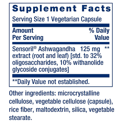 Ashwagandha optimizada (60 vcaps) / Optimized Ashwagandha (60 vcaps)