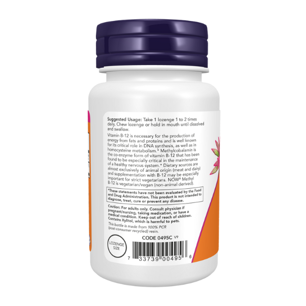 Metil B-12 1,000 mcg (100 Pastillas)/ Methyl B-12 1,000 mcg