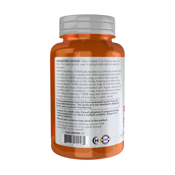 HMB Doble Potencia 100 mg (90 tabs)
