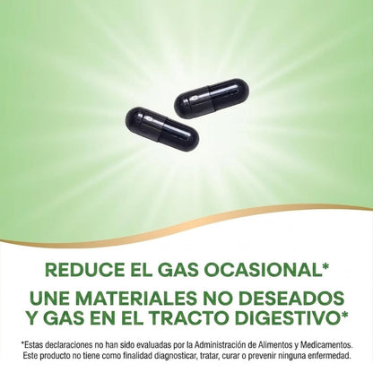 Carbón Vegetal Activado, 560 mg (100 caps), Nature's Way