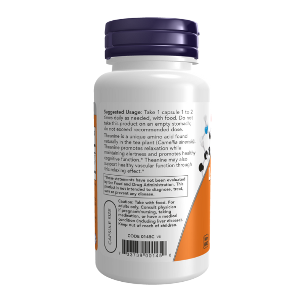 L-Teanina 100mg (90 Veg Caps) / L-Theanine 100 mg
