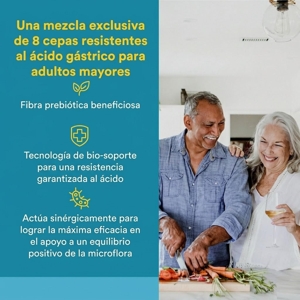 Ultimate Probiótico para la Tercera Edad 35 Billones 30 vcap, Natural Factors
