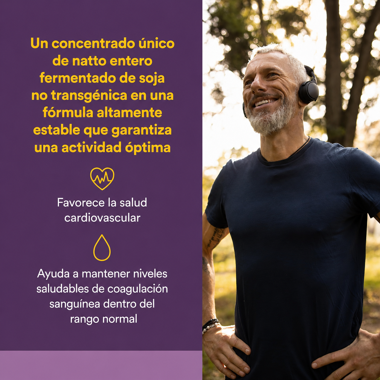 Nattoquinasa 100 mg 60 vcap, Natural Factors
