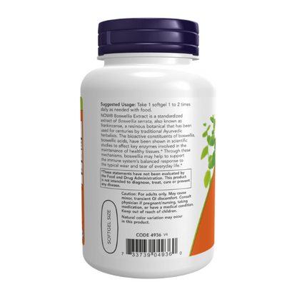 Extracto de Boswellia 500mg (90 Softgels)/ Boswellia Extract