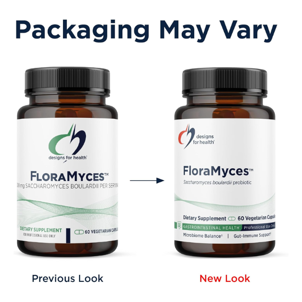 Probiótico FloraMyces™ (60 veg caps), Designs for Health
