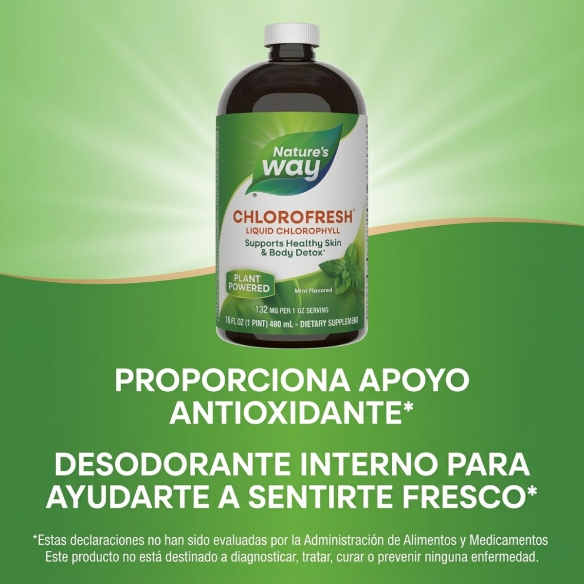 Chlorofresh® Clorofila Líquida (16 fl.oz/473.2 ml)