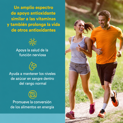 Ácido Alfa-Lipoico 100 mg 60 cap, Natural Factors