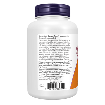 Calostro en polvo 3 OZ (85g)