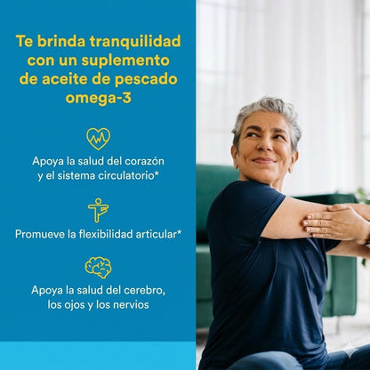 RxOmega-3 Ultra Resistencia 2,150 mg EPA/DHA/DPA Enteripure® 60 sg, Natural Factors